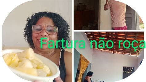 Casinha Da Ro A T Tomando Forma Fartura De Macaxeira Pintamos As