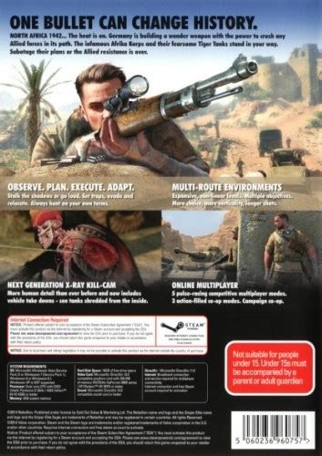 Sniper Elite Iii Box Shot For Playstation 3 Gamefaqs