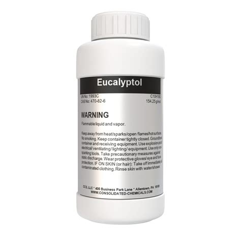 eucalyptol fcc high purity aroma compound consolidated chemical