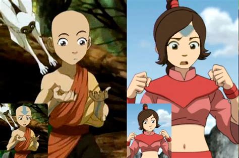 Turns Out Aang And Ty Lee’s Face Models Are Almost Identical R Thelastairbender