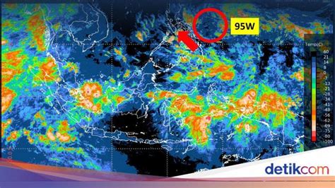 Bibit Siklon Tropis 95w Terpantau Ini Penjelasan Bmkg Dan Dampaknya