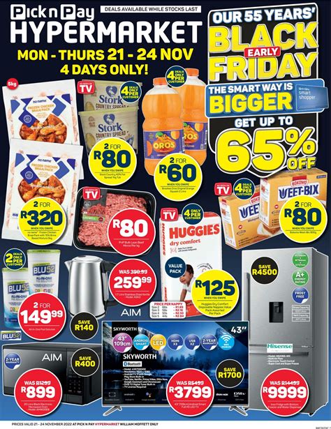 Pick N Pay Promotional Leaflet Black Friday 2023 Valid From 21 11