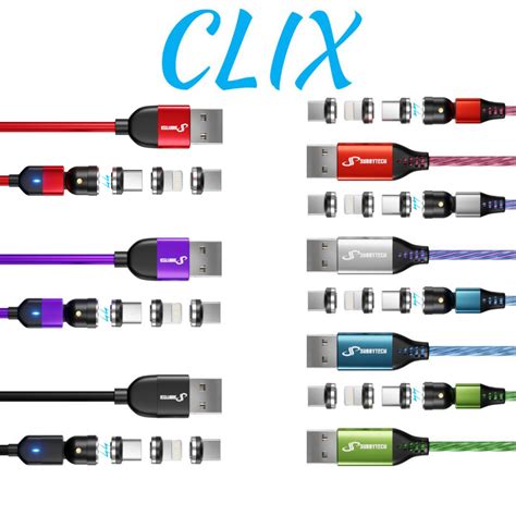 Clix Magnetic Charging Cables Subbytech