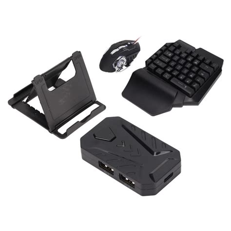 Gaming Keyboard Mouse Converter One Handed Wired Gaming Keyboard Mouse ...