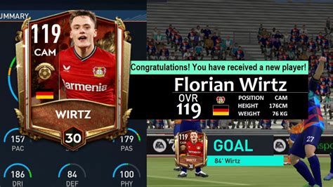 USING MAX RATED FLORIAN WIRTZ GAMEPLAY REVIEW FIFA MOBILE 23 YouTube