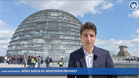 Börse Berlin 4U Was ist ein Wertpapier Prospekt YouTube