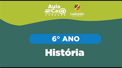 6º Ano História Aula 12 O Tempo E A História Youtube