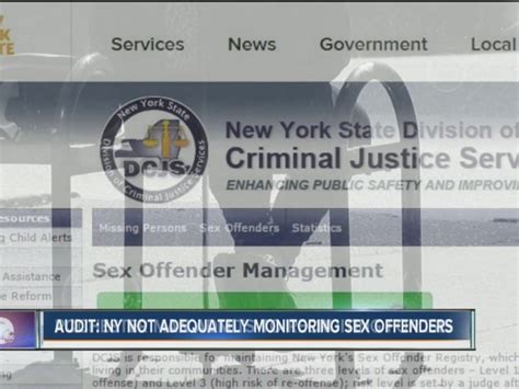 Audit Cites Gaps In Monitoring Of Sex Offenders