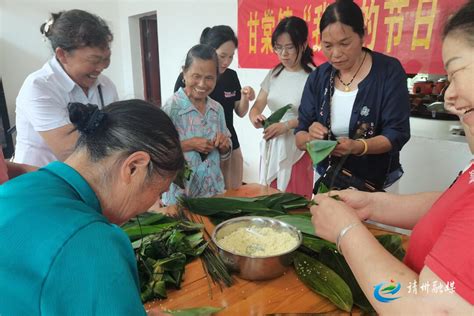 甘棠镇：小小粽叶传递浓浓温情甘棠镇靖州新闻网