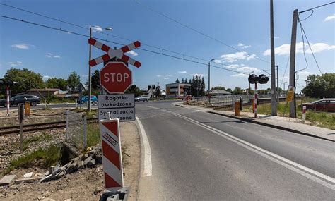 Przejazd kolejowy na ul Myśliwskiej w Rzeszowie przebudowany przed