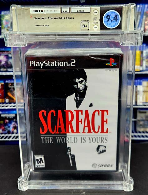 Ps Scarface The World Is Yours New Sealed Wata Graded B Movie