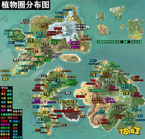 创造与魔法植物圈分布在哪里 2022分布图最新位置一览