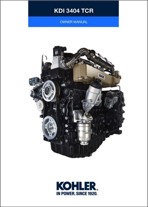 Manuals for Kohler Diesel Engines - MARINE DIESEL BASICS