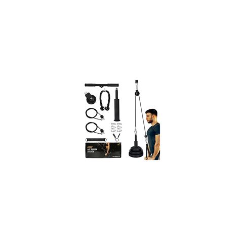 RitFit LAT and Lift Pulley System Pro with Dual Cables and Upgraded