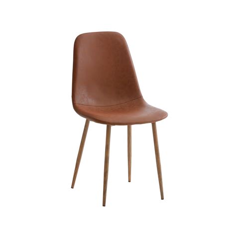 Dining chair JONSTRUP cognac oak JYSK Таджикистан