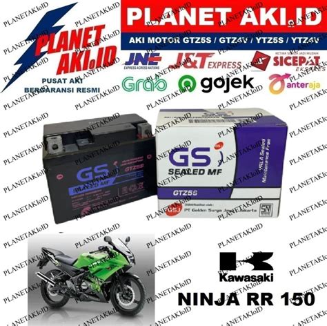 Jual Aki Motor Kawasaki New Ninja Rr Baru Gtz S Gs Y Accu Kering Mf