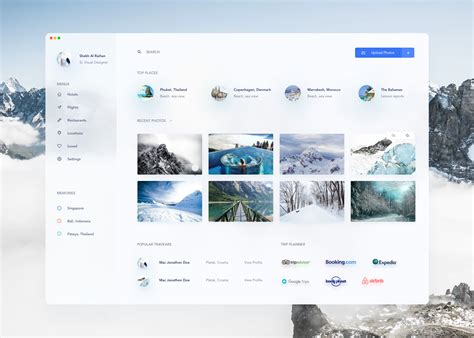 Dribbble - travel_app.png by Shekh Al Raihan