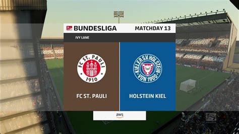 Fifa Fc St Pauli Vs Holstein Kiel Bundesliga