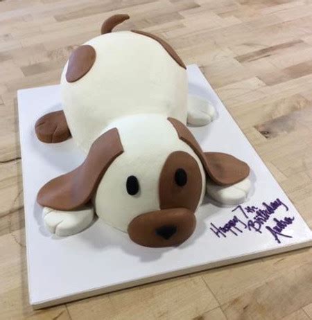 Dog Shaped Cake — Trefzger's Bakery