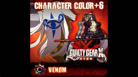 Guilty Gear Xrd Sign Extra Color Palettes Venom Official Promotional Image Mobygames