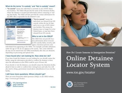 Online Detainee Locator System