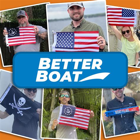 Snapklik.com : Boat Flag Pole Kit American Flag Small US 12 X 18 Small ...