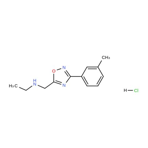 890324 23 9 N 3 M Tolyl 1 2 4 Oxadiazol 5 Yl Methyl Ethanamine