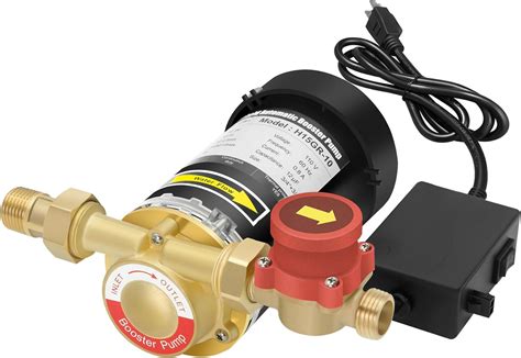 90W Water Pressure Booster Pump For Home KOLERFLO 317GPH 21 7PSI Water