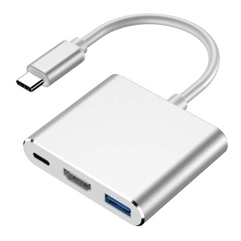 Adaptador Tipo C A Hdmi Usb Pd Novicompu