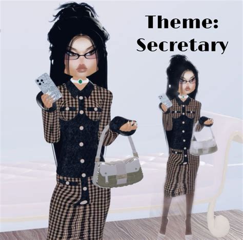 Dress To Impress Dti Roblox Theme Secretary In 2024 Secretary Outfits