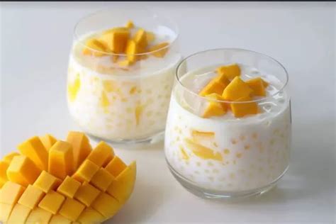 Resep Mango Sago Viral Cocok Untuk Takjil Berbuka Puasa Yang