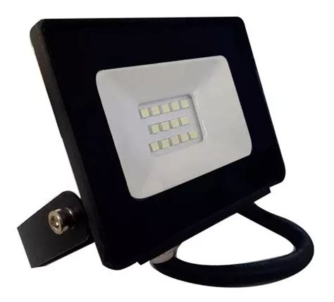 Reflector Led 10w Blanco Bajo Consumo Alta Potencia Exterior