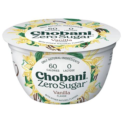 Chobani Zero Sugar Vanilla Yogurt Shop Yogurt At H E B