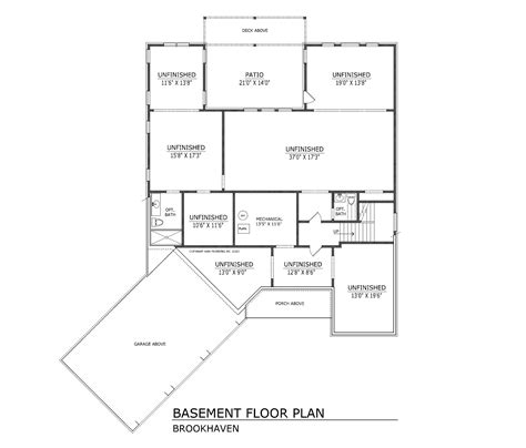 The Brookhaven Floor Plan