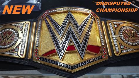 New WWE UNDISPUTED CHAMPIONSHIP Replica Belt Custom YouTube