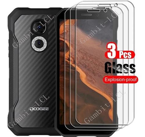 Película Vidro Doogee S61 Pro s61 Kit C 3 Unid Parcelamento sem juros