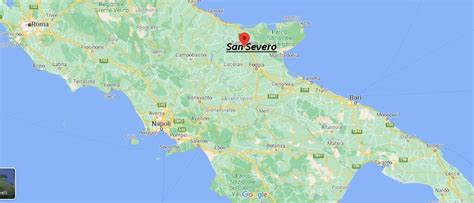 Dove Si Trova San Severo Mappa San Severo Dove Si Trova