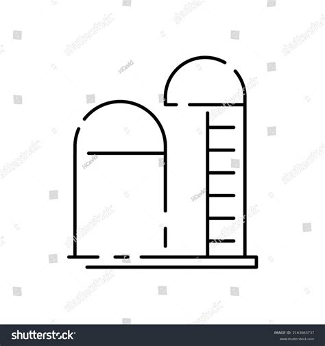 Agriculture Plants Icon Irrigation Technology Smart Stock Vector