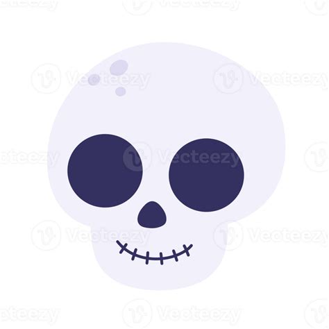 Halloween skull head Icon. 24983997 PNG