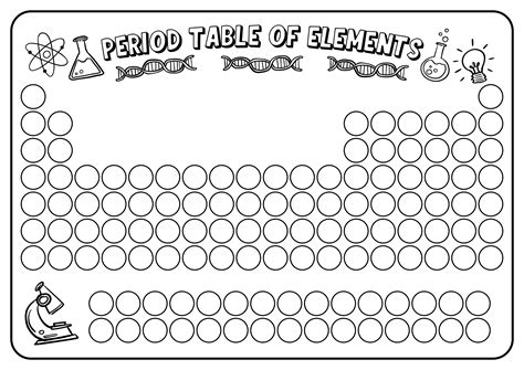 Periodic Table Blank Template - 10 Free PDF Printables | Printablee ...