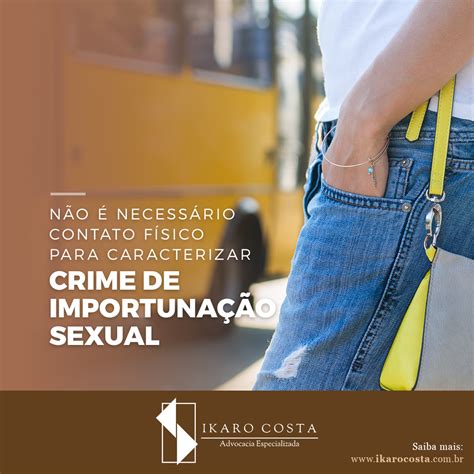 Crime De Importunação Sexual