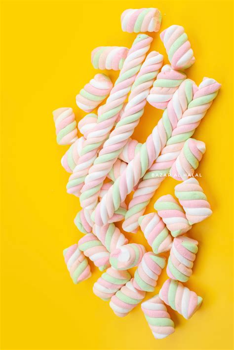 Halal Marshmallow Bebeto Rainbow Twist Whole Bag Bazar Al Haya