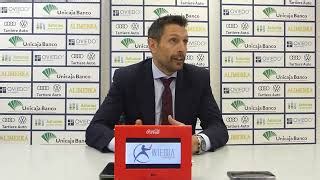 LEB ORO Jornada 22 Rueda De Prensa De Natxo Lezkano Unicaja Banco