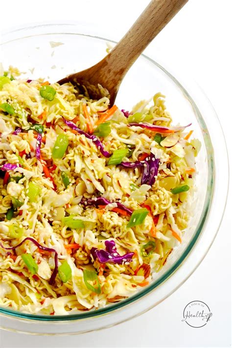 Ramen Noodle Oriental Salad With Coleslaw