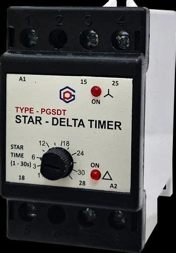 analog star delta timer  piece   delhi id