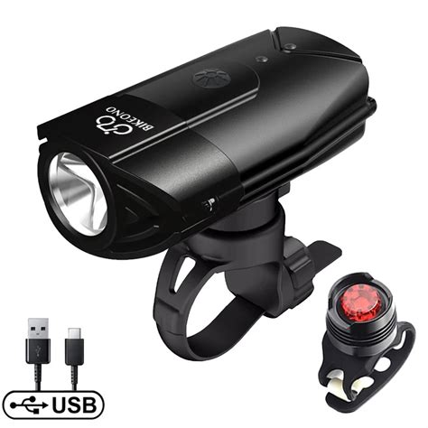 BIKEONO Luz Delantera Para Bicicleta De Monta A Linterna LED T6