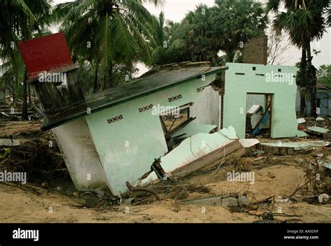 Devastation After The Tidal Wave Of The Tsunami Hit The Kalmunai