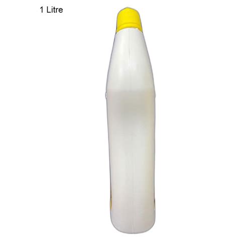 Screw Cap 1 Liter Hdpe Floor Cleaner Bottle Use For Storage Chemical