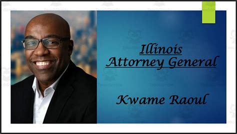 Attorney General Kwame Raoul Il Bio Ppt By Teach Simple