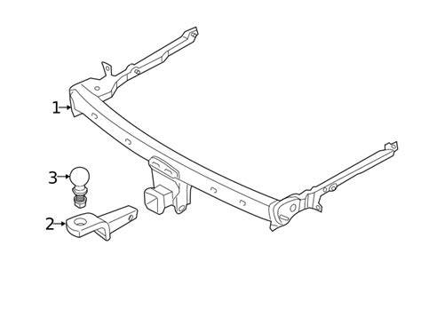 Lj7z 19d520 Aa Trailer Hitch 2 Inch Receiver 2020 2022 Lincoln